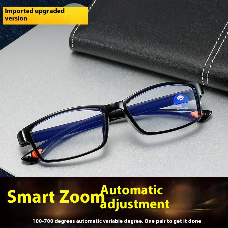 Lunettes Intelligentes Anti-Lumière Bleue - Zoom Auto