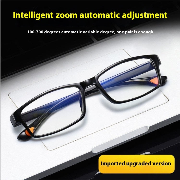 Lunettes Intelligentes Anti-Lumière Bleue - Zoom Auto