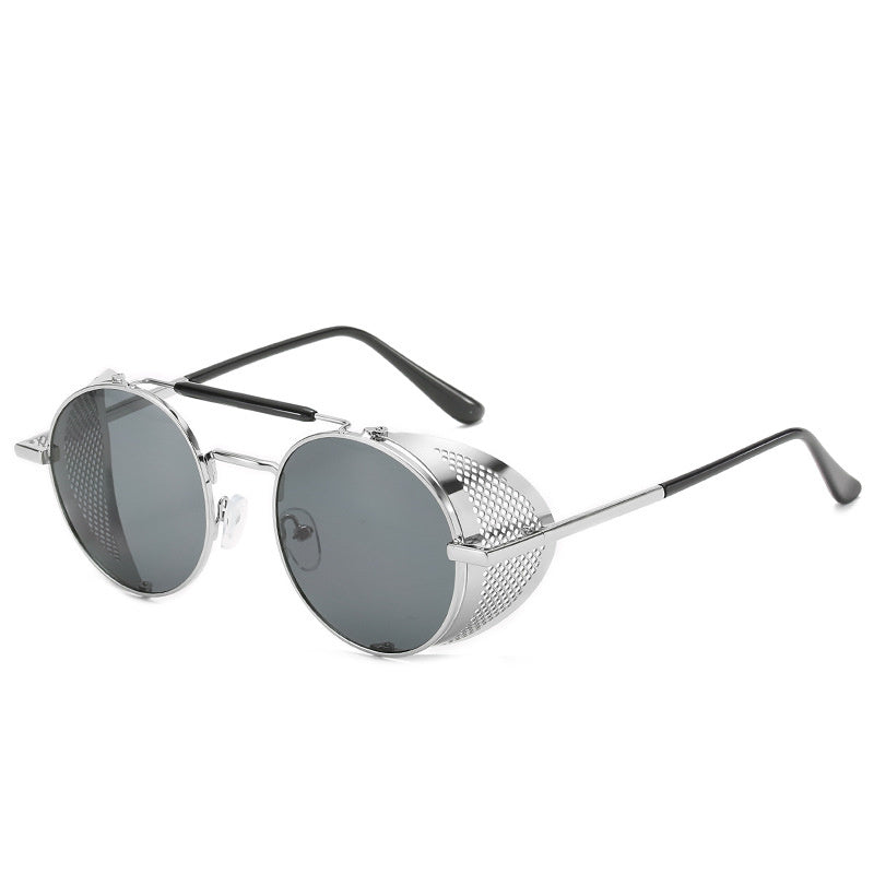 Lunettes Métal Rétro – Look Vintage UV400 Unisexe