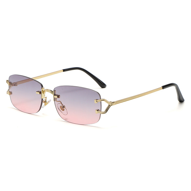 Lunettes Sans Monture Monoverre – Effet Miroir Luxe & Légèreté