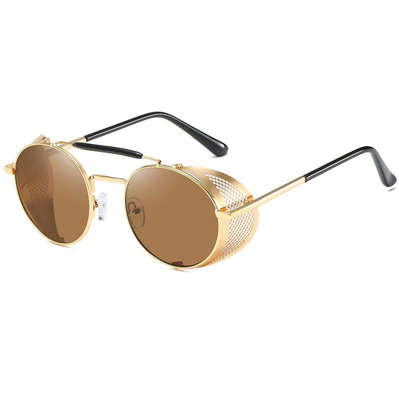 Lunettes Métal Rétro – Look Vintage UV400 Unisexe