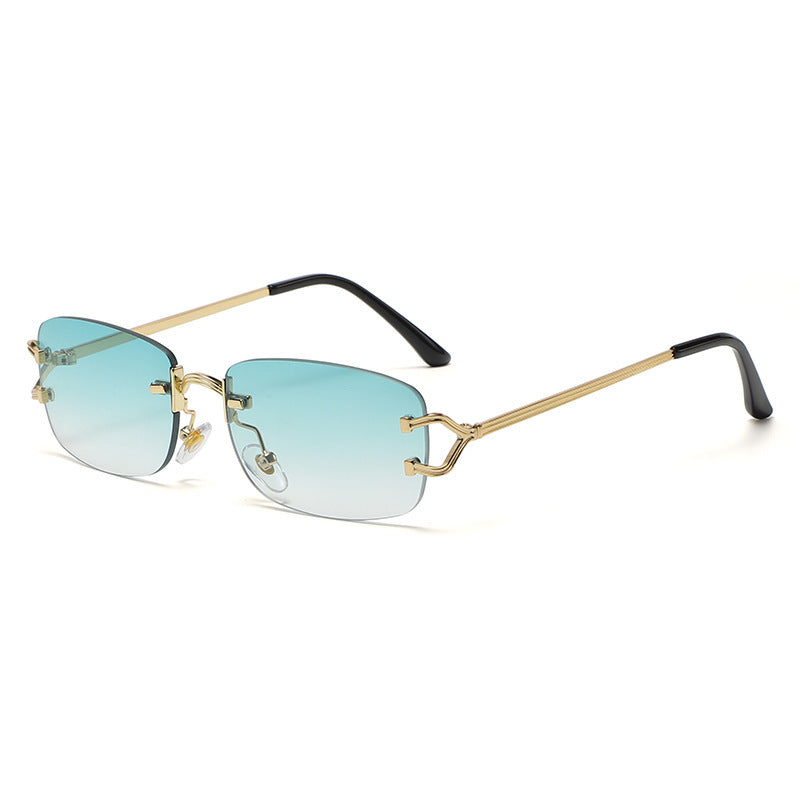 Lunettes Sans Monture Monoverre – Effet Miroir Luxe & Légèreté