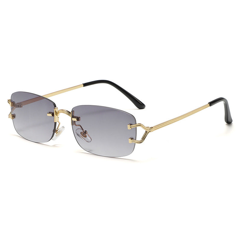 Lunettes Sans Monture Monoverre – Effet Miroir Luxe & Légèreté